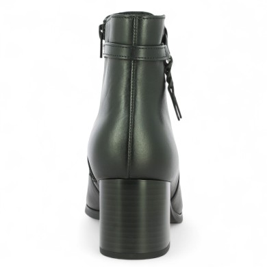 Bottine noire 6cm talon femme 42, 43, 44, 42.5 Shoesissime, vue arrière