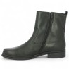 Bess - Gabor women's black leather boots with removable sole - Gabor large size boot - Shoesissime