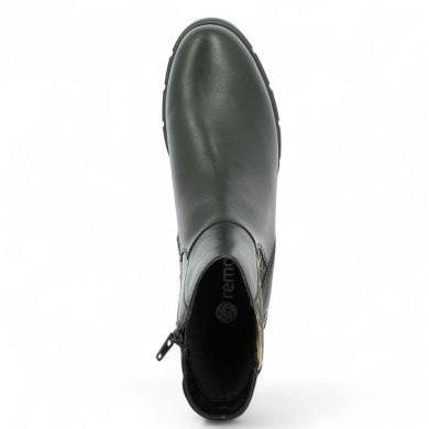 Boots Remonte chunky avec fermeture éclair grande pointure femme 42 43 44 45 Shoesissime, vue dessus