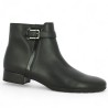bottines habillée cuir noir femme Gabor 8, 8.5, 9, 9.5 Shoesissime, vue profil