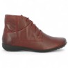 Blanche - Red lace-up ankle boots Josef Seibel - Plus size women's ankle boots - Shoesissime