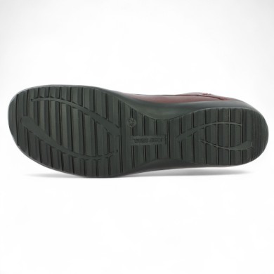 Blanche - Bottines rouge à lacets Josef Seibel - Bottines femme grande taille - Shoesissime