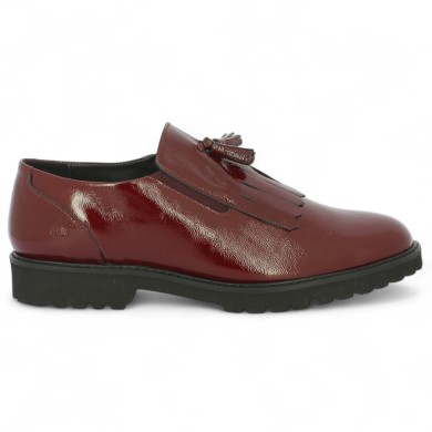 Aldo - Aldo - Women's black patent leather loafer - Moccasins grande taille - Shoesissime