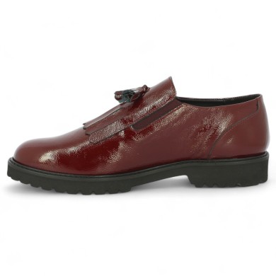 Aldo - Aldo - Women's black patent leather loafer - Moccasins grande taille - Shoesissime