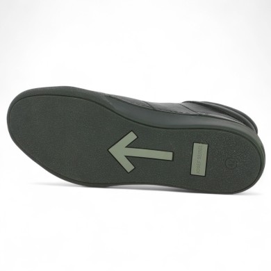 Claire - Basket montante cuir noir semelle amovible - Baskets Josef Seibel femme - Shoesissime