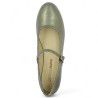 Brigitte - Ballerinas with bronze leather baby straps - Ballerinas large size - Shoesissime