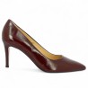 Sonia - Bordeaux patent heels 42, 43, 44, 45 - Escarpins grande pointure - Shoesissime