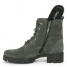 Boots grises femme grande pointure Gabor Shoesissime, vue dessus
