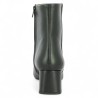 Naomi - Elegant simple boot in black leather - Large heels - Shoesissime