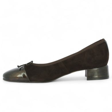 Pilar - Elegant brown ballerina - Ballerinas 42, 43, 44, 45 women - Shoesissime