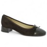 Pilar - Elegant brown ballerina - Ballerinas 42, 43, 44, 45 women - Shoesissime