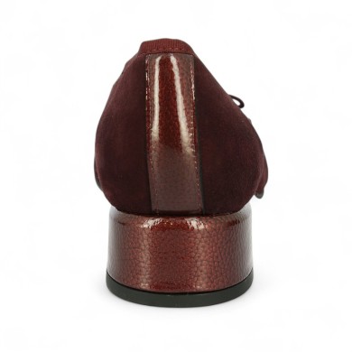 Pilar - Ballerina burgundy chic - Ballerinas 42, 43, 44, 45 women - Shoesissime