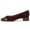 chaussure petit talon bordeaux femme 42, 43, 44, 45 Shoesissime, vue intérieure