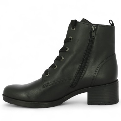 boots noire Gabor grande taille 72.816.57 Shoesissime, vue intérieure