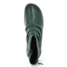 Bottine cuir vert confort grande pointure femme Shoesissime, vue dessus