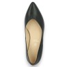 ballerine bout pointu noire grande taille femme Shoesissime, vue dessus