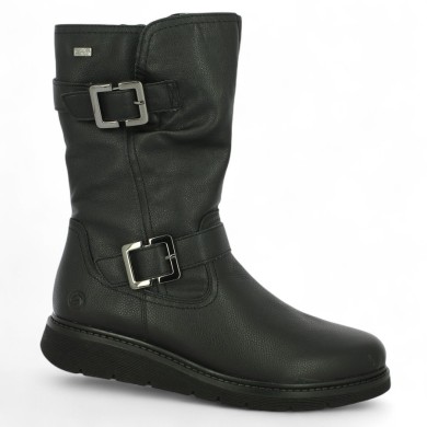 Colombine - Boots black Remonte D3980-00 - Woman's large size boots - Shoesissime