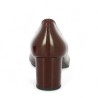 Milena - Escarpin grande taille en cuir vernis bordeaux - Chaussures 42, 43, 44, 45 femme - Shoesissime