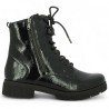 Discover the black lace-up boots in synthetic leather from Remonte in women's large sizes. See all our boots