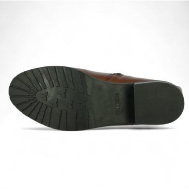 Clara - Boots marron Remonte D1A81-23 - Bottines Remonte grande taille - Shoesissime