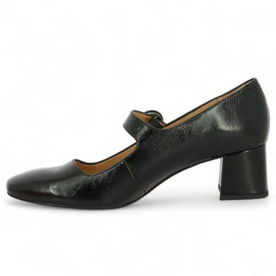 escarpin babies vernis noir grande pointure femme Shoesissime, vue intérieure