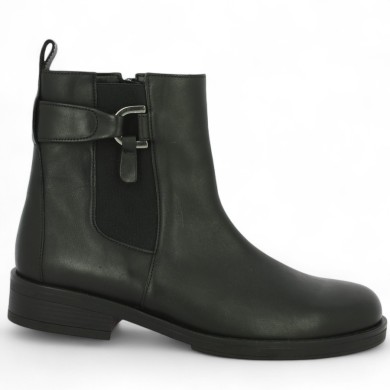 Judith - 71.790.27 Boots Black Gabor elastic - Gabor tall boots - Shoesissime