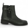 bottine plate noire Gabor bijoux et élastique 8, 8.5, 9, 9.5 Shoesissime, vue profil