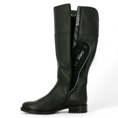 botte femme semelle amovible mollet large 8, 8.5, 9, 9.5 Gabor Shoesissime, vue détails