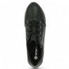 sneakers Remonte grande pointure cuir noir et plateforme 42, 43, 44, 45 Shoesissime, vue dessus