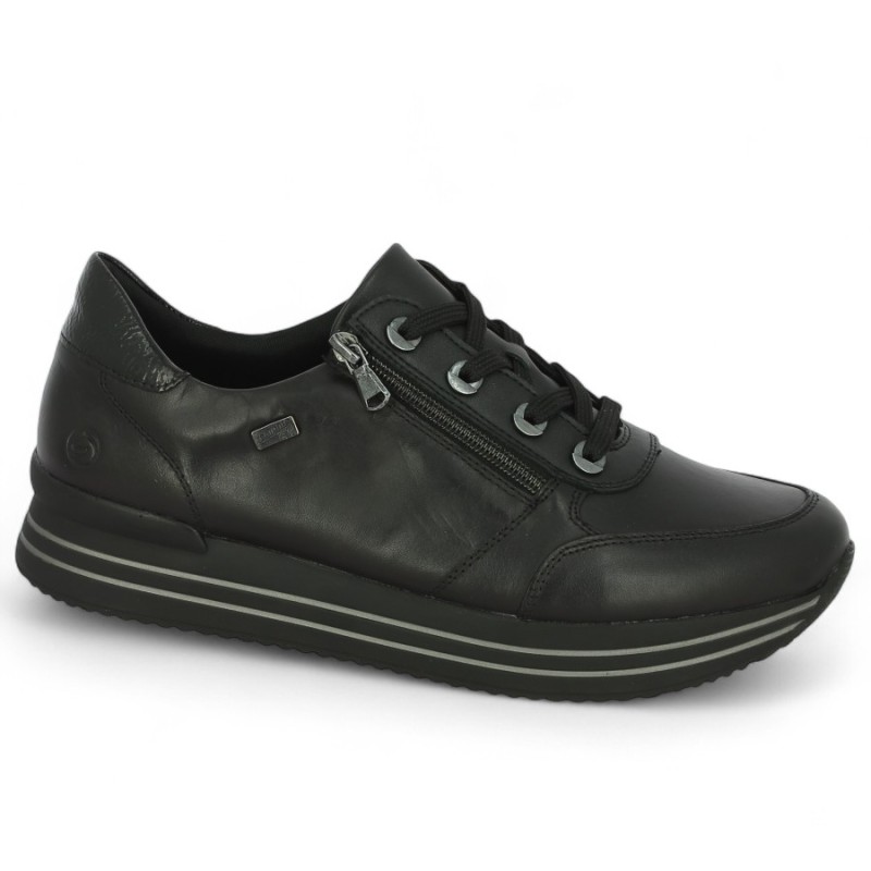 Talia - Basket Remonte black large size D1302-00 - Women's large size shoes - Shoesissime