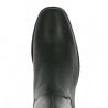 Adriana - Botte cuir noir talon 5.5 cm - Botte femme 42, 43, 44, 45 - Shoesissime