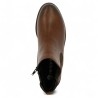 Bottine marron Remonte grande taille femme Shoesissime, vue dessus