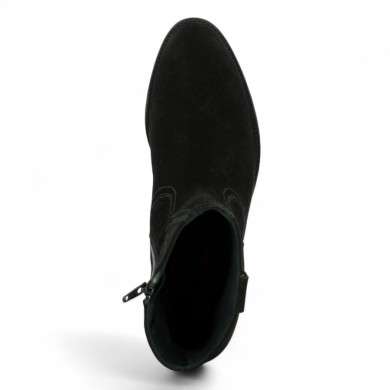 Kimmy - Bottine élégantes santiags noir - Bottines femme 42, 43, 44, 45 - Shoesissime