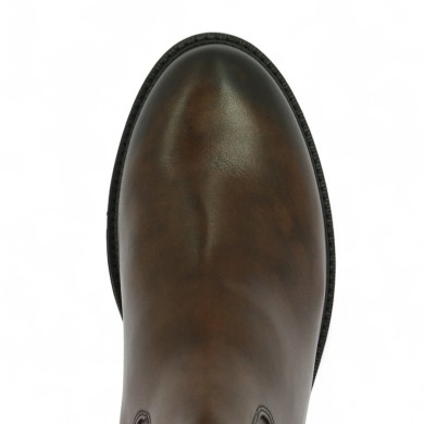 Maddy - D2W74-25 Brown boots Remonte - Women's large size boots - Shoesissime