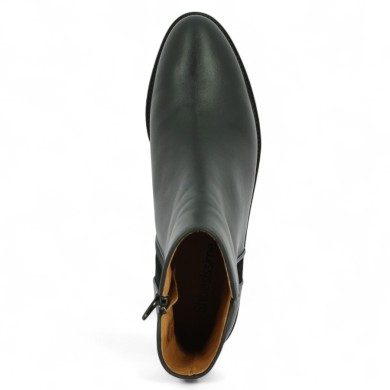 Gayane - Black all-leather women's boots - Elegant boots 42, 43, 44, 45 - Shoesissime