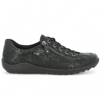 Noa - Baskets noire Remonte R1402-00 - Baskets femme grande taille - Shoesissime Noa - Baskets noire Remonte R1402-00 - Baskets femme grande taille - Shoesissime