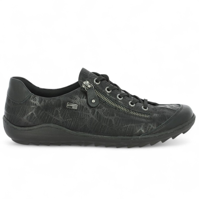 Noa - Baskets noire Remonte R1402-00 - Baskets femme grande taille - Shoesissime