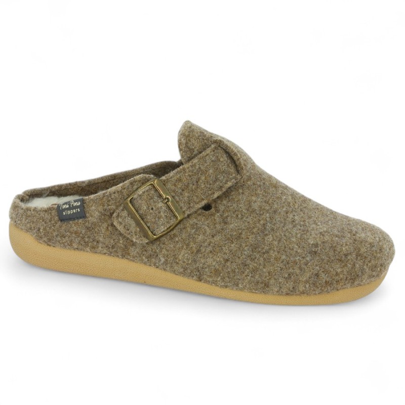 Chaussons femme 42, 43, 44, 45 Shoesissime, vue profil