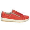 D0700-33 Tennis Remonte rouge femme grande pointure Shoesissime, vue coté