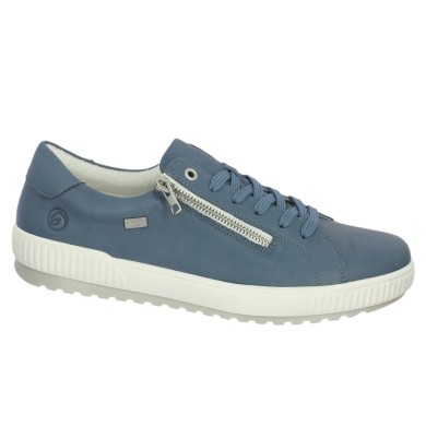 D0700-16 - Baskets Remonte Bleu 42, 43, 44, 45 - Baskets grande size femme - Shoesissime