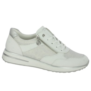 Leila - D1G08-80 White sneakers with removable sole - Sneakers large size - Shoesissime