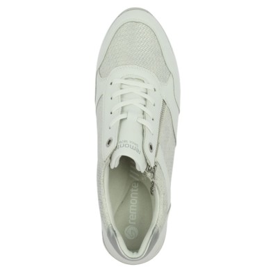 Leila - D1G08-80 White sneakers with removable sole - Sneakers large size - Shoesissime