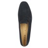 Mocassin femme velours bleu 42, 43, 44, 42.5 Shoesissime, vue dessus