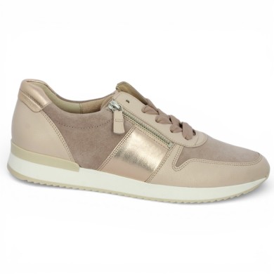 Cindy - Pink sneakers with zipper - Gabor grande size - Shoesissime