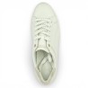 D1C13-80 Sneakers blanche mode femme 42, 43, 44, 45 Shoesissime, vue dessus