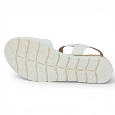 Sybelle - White Scratch Sandal 82.700.50 - Sandale Gabor 8, 8.5, 9, 9.5 - Shoesissime