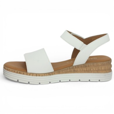 Sybelle - White Scratch Sandal 82.700.50 - Sandale Gabor 8, 8.5, 9, 9.5 - Shoesissime