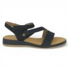 Come - 82.733.36 Nu-pieds velours bleu 42, 42.5, 43, 44 - Sandales Gabor - Shoesissime