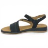 Come - 82.733.36 Nu-pieds velours bleu 42, 42.5, 43, 44 - Sandales Gabor - Shoesissime