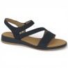 sandale bleu marine grande taille Gabor 82.733.36, vue profil